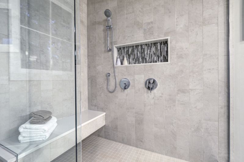 L-Shaped Shower Layout